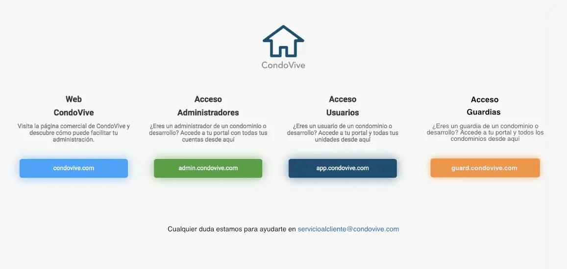 Captura de pantalla de funcionalidad de acceso a múltiples plataformas